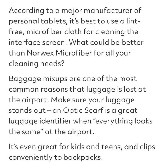 Norwex Kid’s Optic Scarf Unicorn Limited Edition NWT - Picture 12 of 12